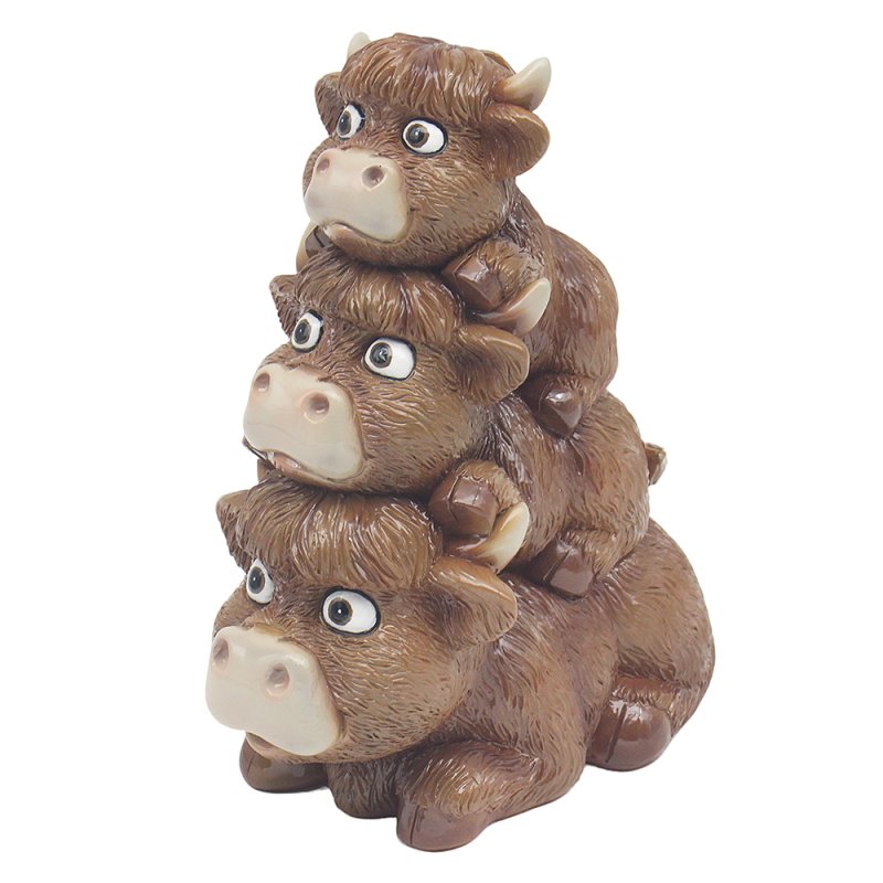 Lesser & Pavey HIGHLAND COW TRIO LP76239