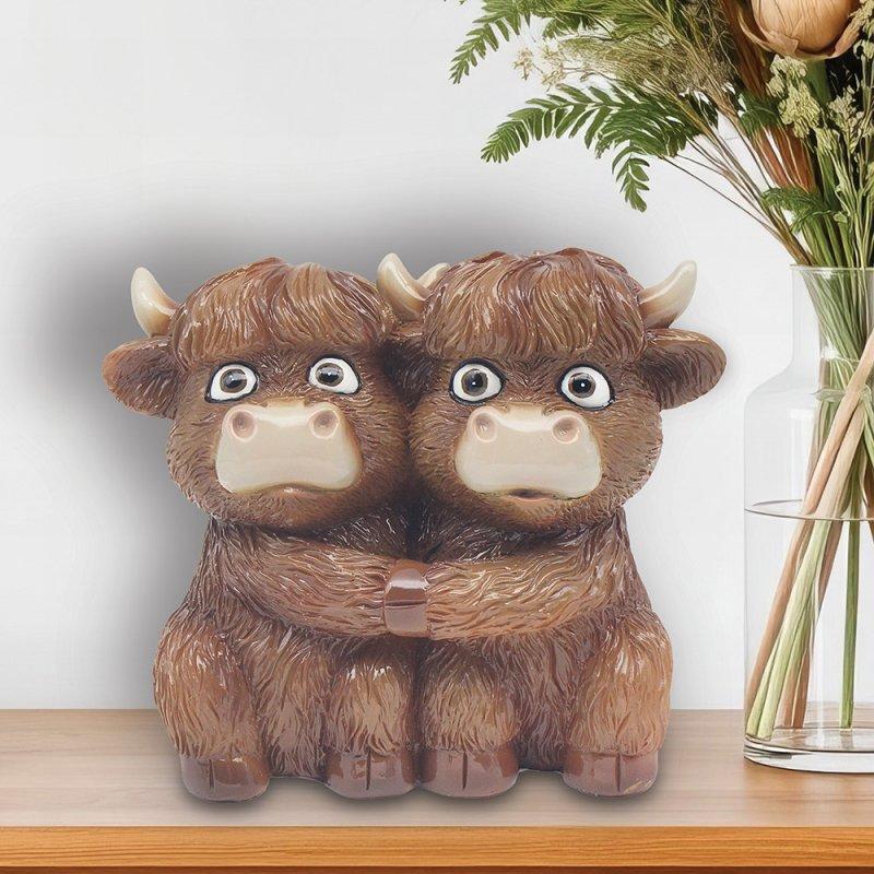 lesser & pavey HIGHLAND COW TWIN LP76237