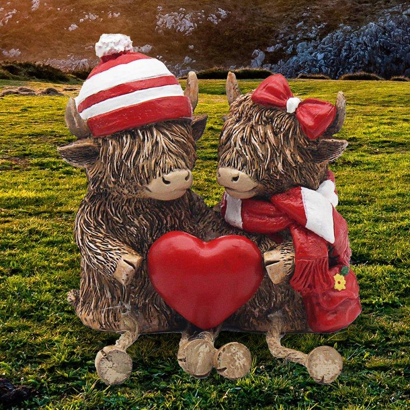 lesser & pavey HIGHLAND COWS REDS LP74358