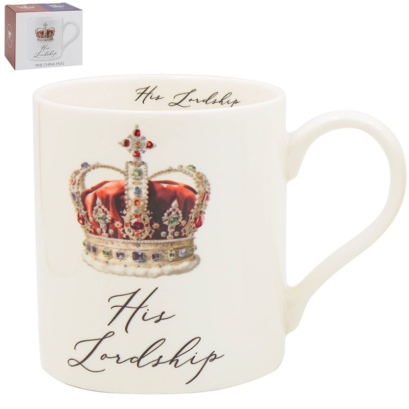 lesser & pavey HIS LORDSHIP MUG LP96811
