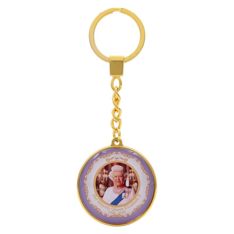 lesser & pavey HM QUEEN ELIZABETH II KEYRING LP18216