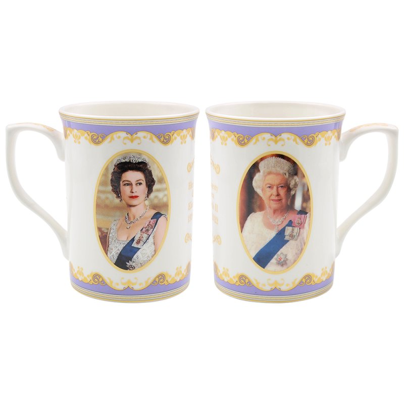 lesser & pavey HM QUEEN ELIZABETH II MUG LP18201