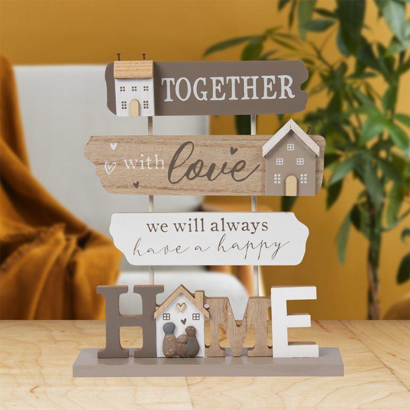 lesser & pavey HOME STANDING PLAQUE LP72309