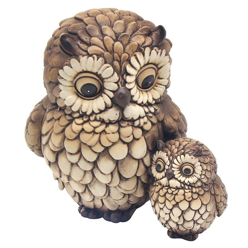 lesser & pavey HOOTERS OWL WITH BABY LP75438