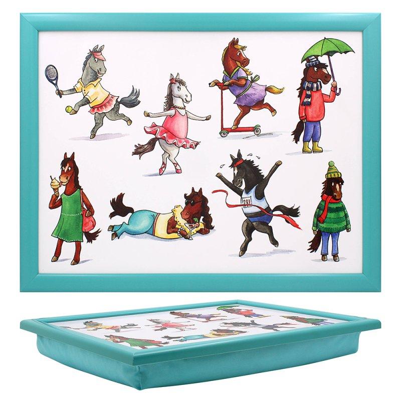 Lesser & Pavey HORSES LAPTRAY LP74903