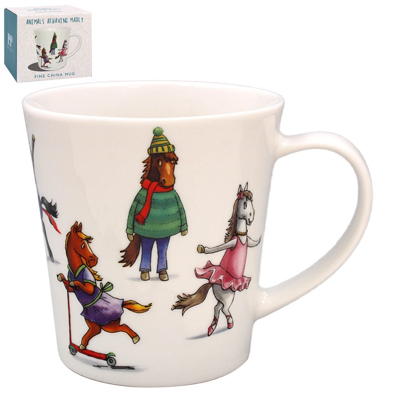 Lesser & Pavey HORSES MUG LP96293