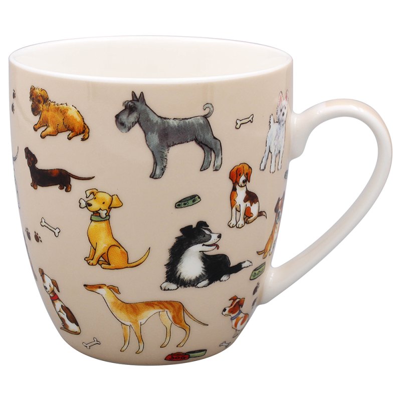 Lesser & Pavey HOT DOGS MUG COASTER TRAY LP96407