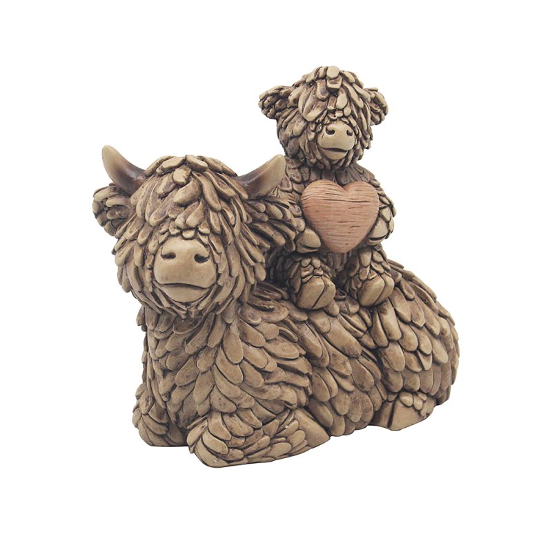Lesser & Pavey HUGHIE HIGHLAND COW PAIR LP76018