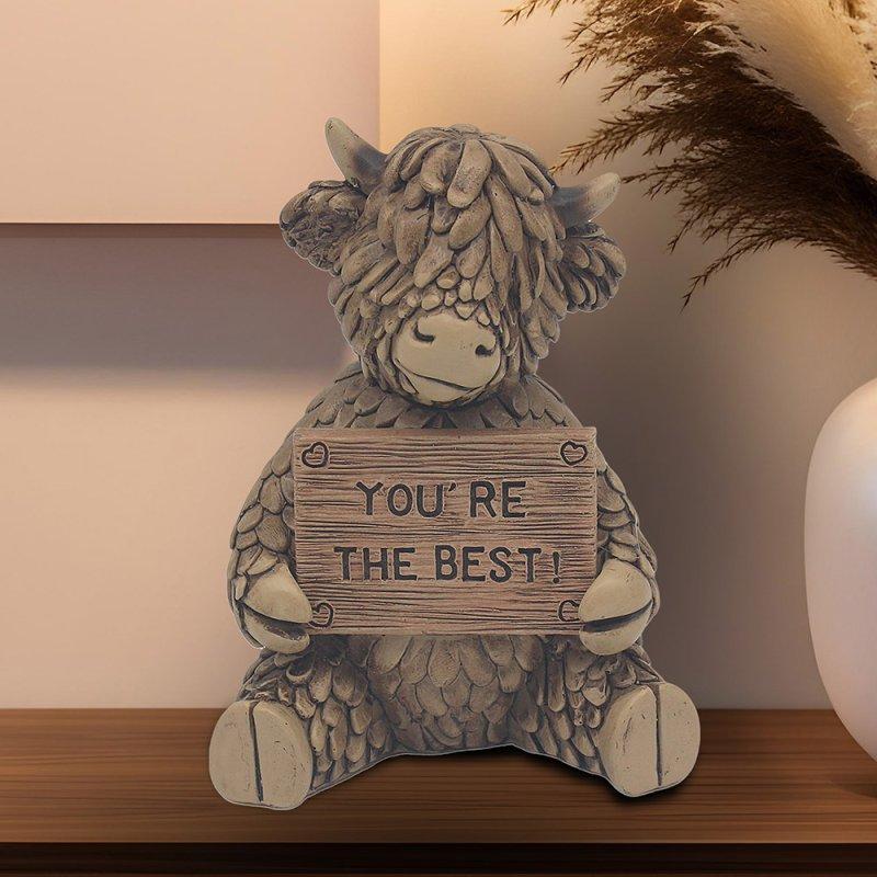 lesser & pavey HUGHIE HIGHLAND COW THE BEST LP76692