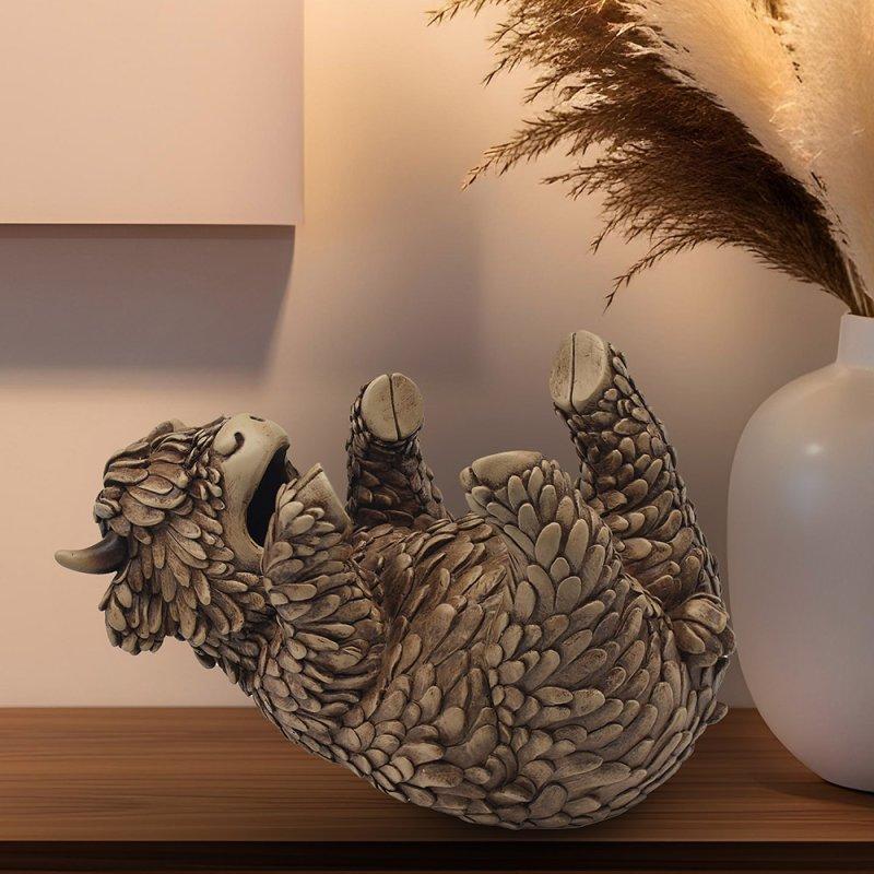 lesser & pavey HUGHIE HIGHLAND COW 'WINE' LP74107