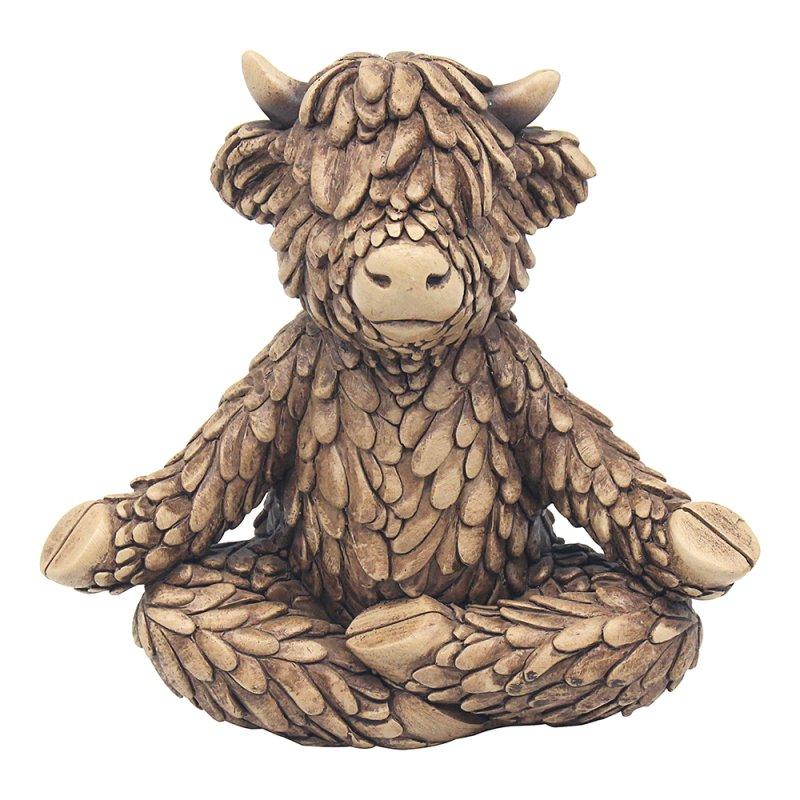 Lesser & Pavey HUGHIE HIGHLAND COW YOGA LP75434