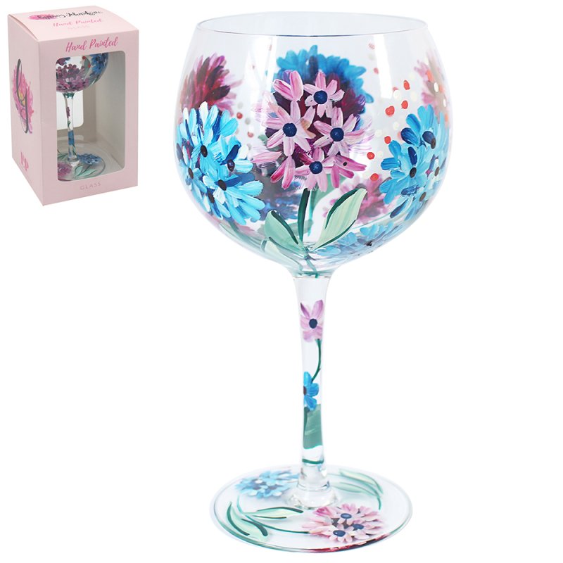 Lesser & Pavey HYDRANGEA GIN GLASS LP72901