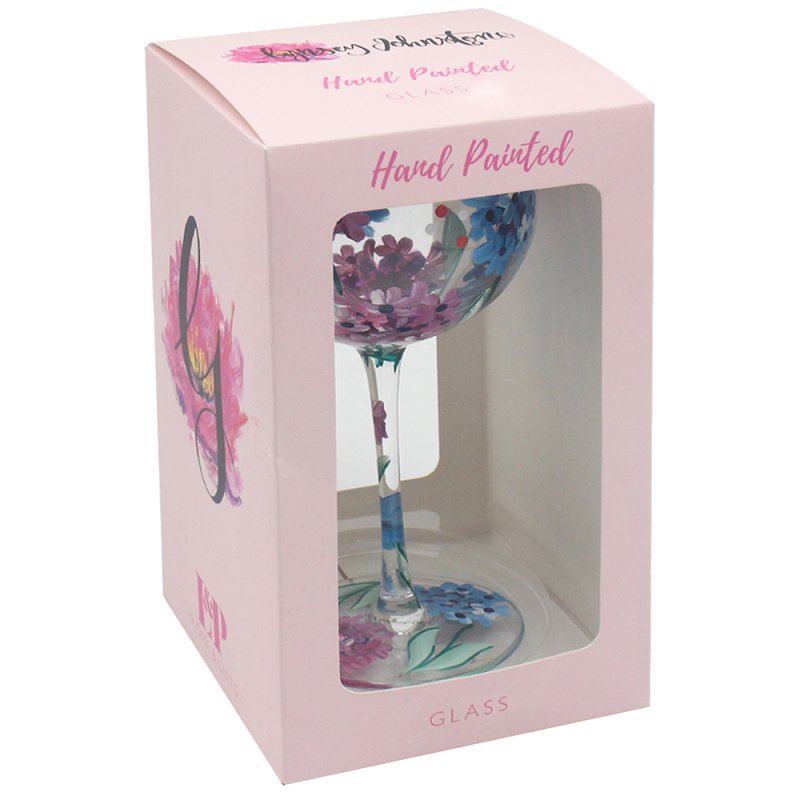 Lesser & Pavey HYDRANGEA GIN GLASS LP72901