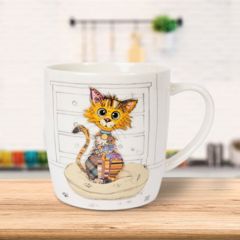 lesser & pavey KIMBA KITTEN MUG LP34171