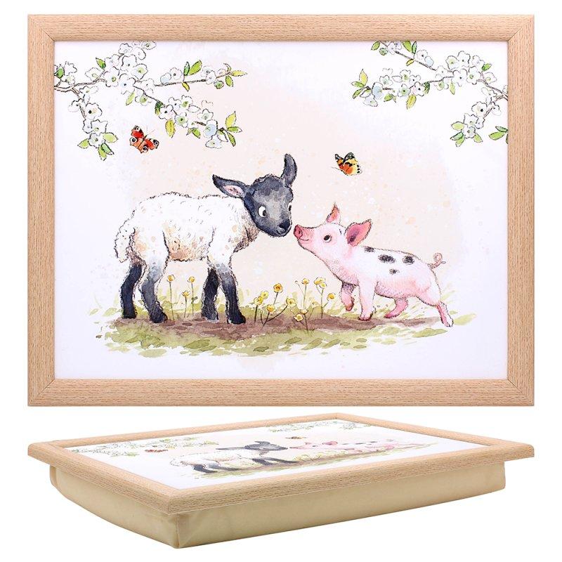 lesser & pavey LAMB & PIGLET LAPTRAY LP96463