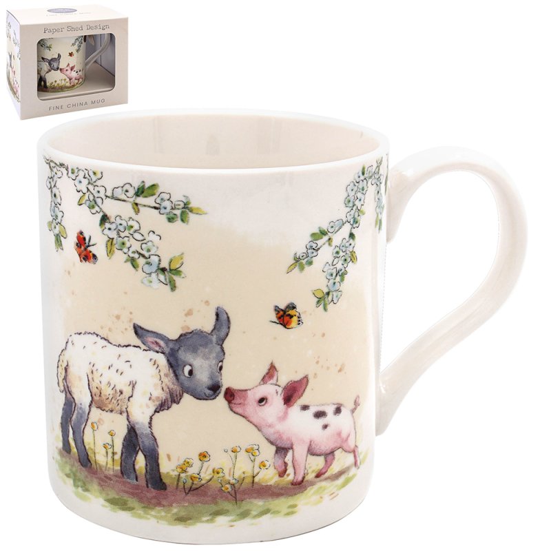 lesser & pavey LAMB & PIGLET MUG LP96427