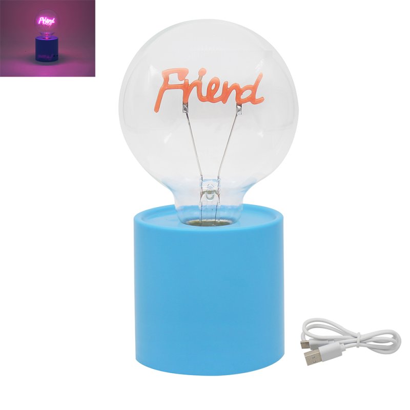 lesser & pavey LED TEXT LAMP FRIEND LP73249