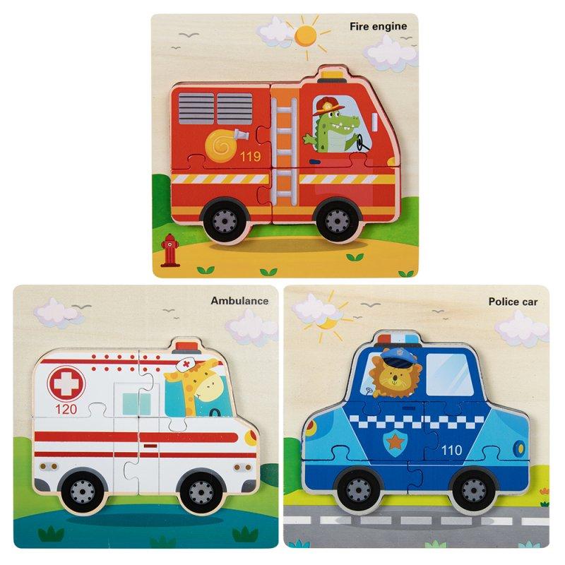 lesser & pavey LET'S LEARN EMERGENCY PUZZLE LP62085