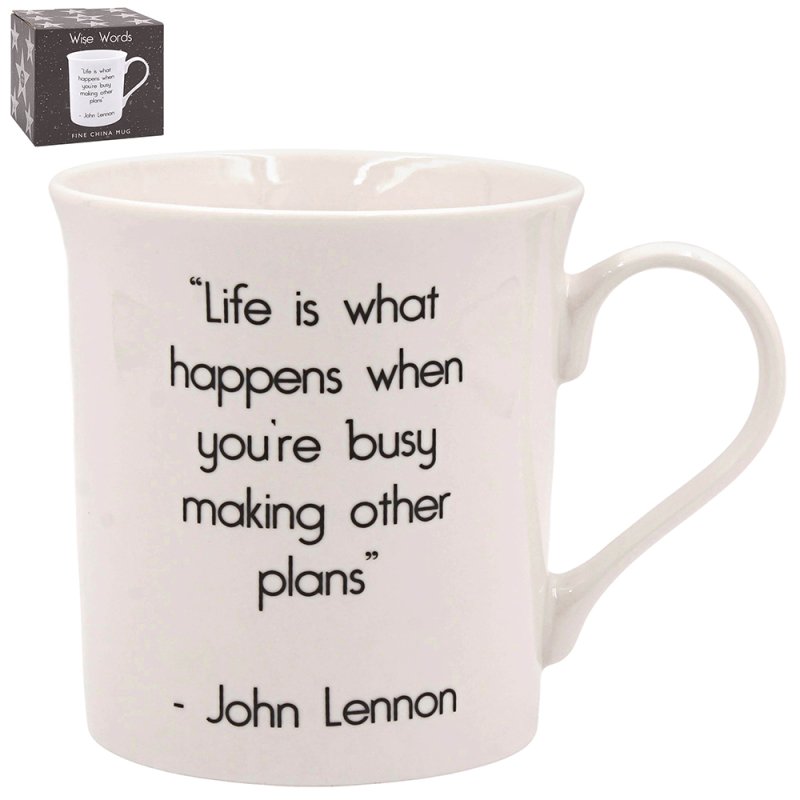 Lesser & Pavey LIFE IS WHAT HAPPENS MUG LP96949