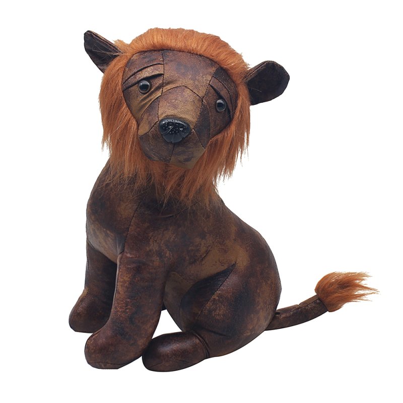 lesser & pavey LION DOORSTOP BROWN LP72512