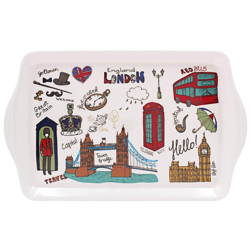 Lesser & Pavey LONDON SKETCH LARGE TRAY LP49922