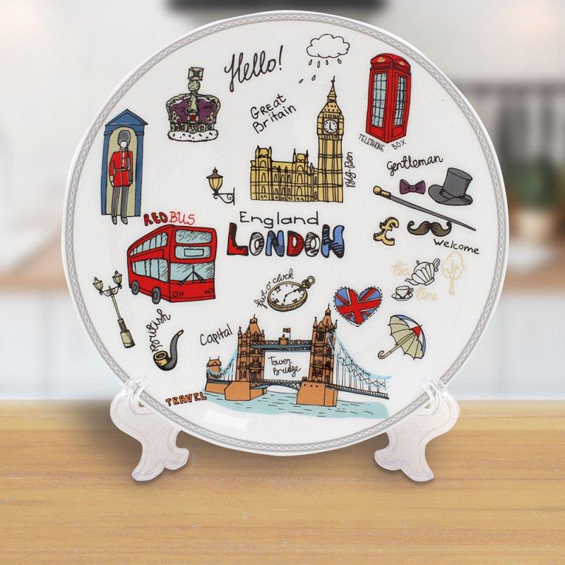 lesser & pavey LONDON SKETCH PLATE 6" LP96131