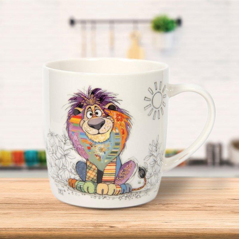 lesser & pavey LOUIS LION MUG LP34311