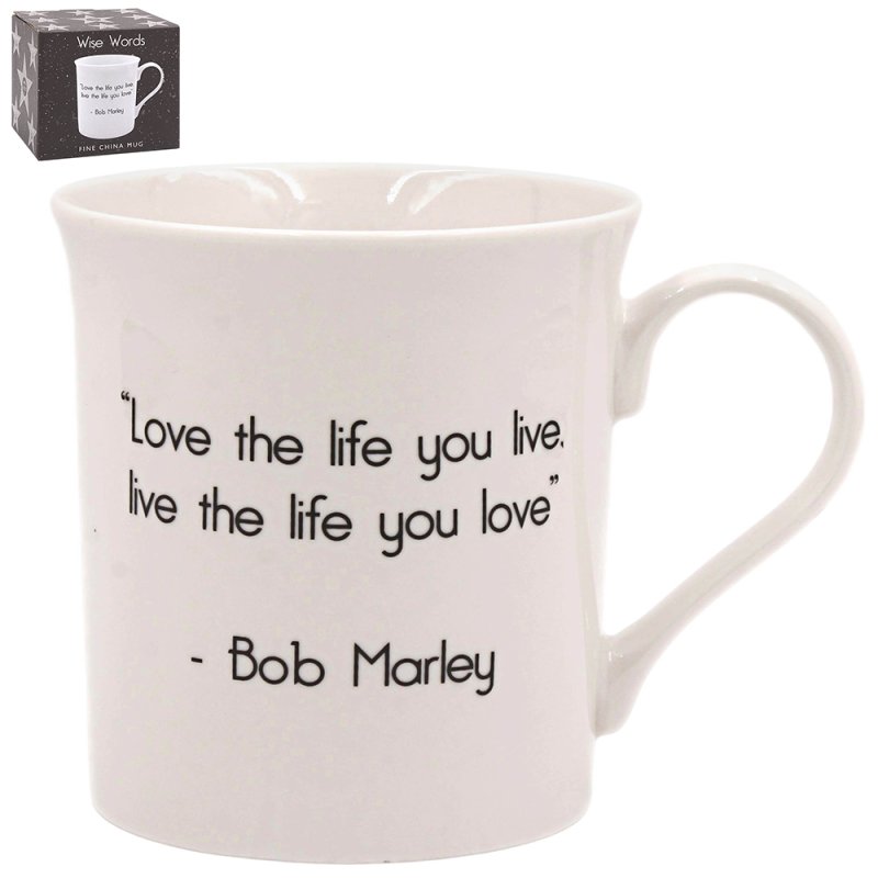 Lesser & Pavey LOVE THE LIFE YOU LIVE MUG LP96952