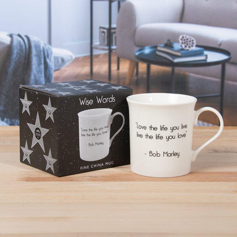 lesser & pavey LOVE THE LIFE YOU LIVE MUG LP96952