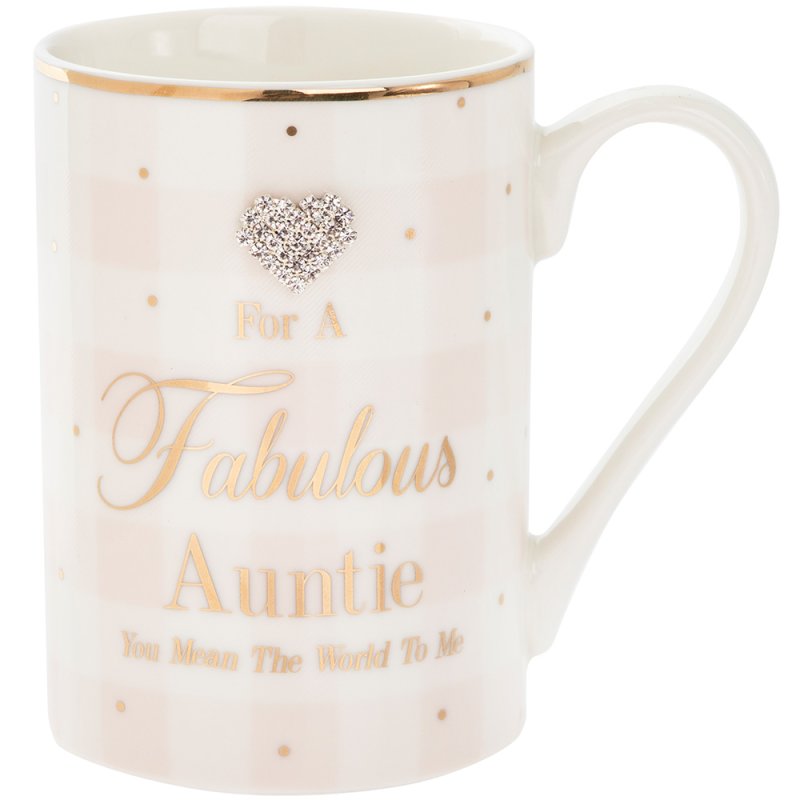 lesser & pavey MAD DOTS FAB AUNTIE MUG LP33865