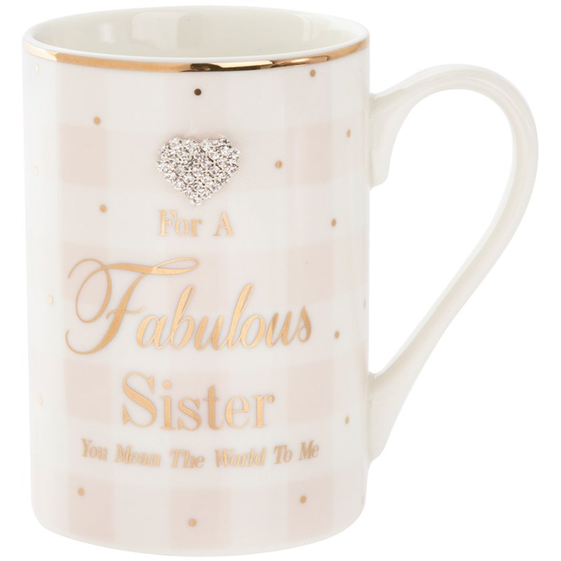 lesser & pavey MAD DOTS FAB SISTER MUG LP33863