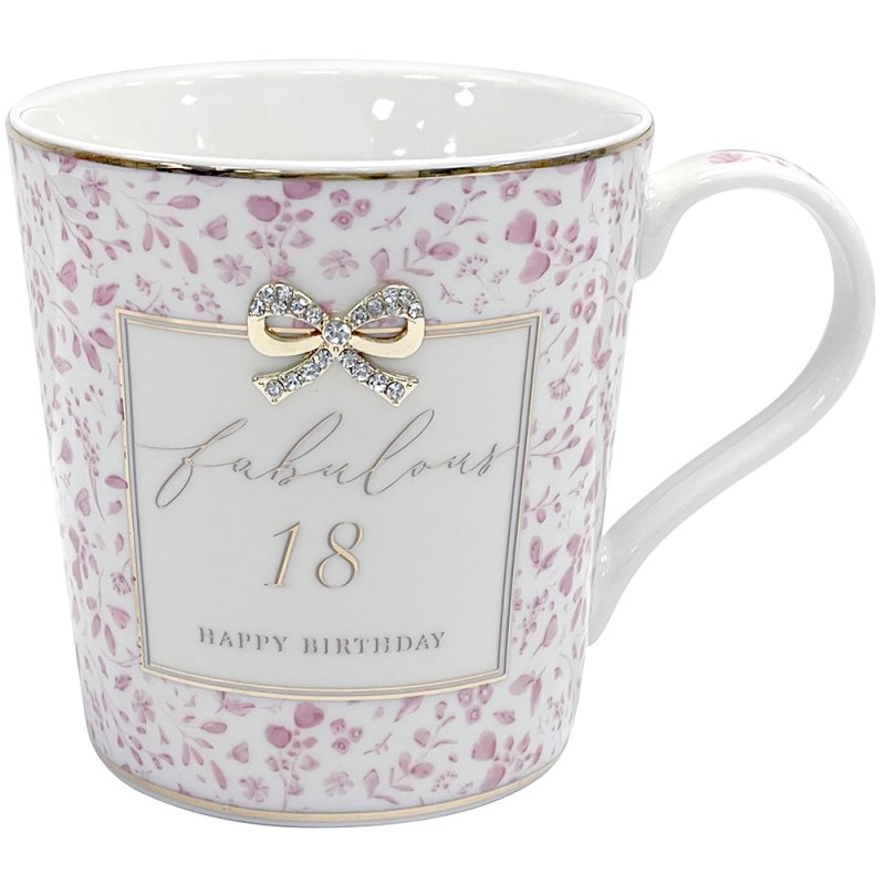 Lesser & Pavey MADELAINE 18TH BIRTHDAY MUG LP34282