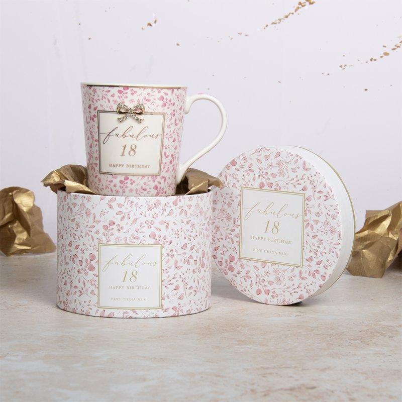 lesser & pavey MADELAINE 18TH BIRTHDAY MUG LP34282