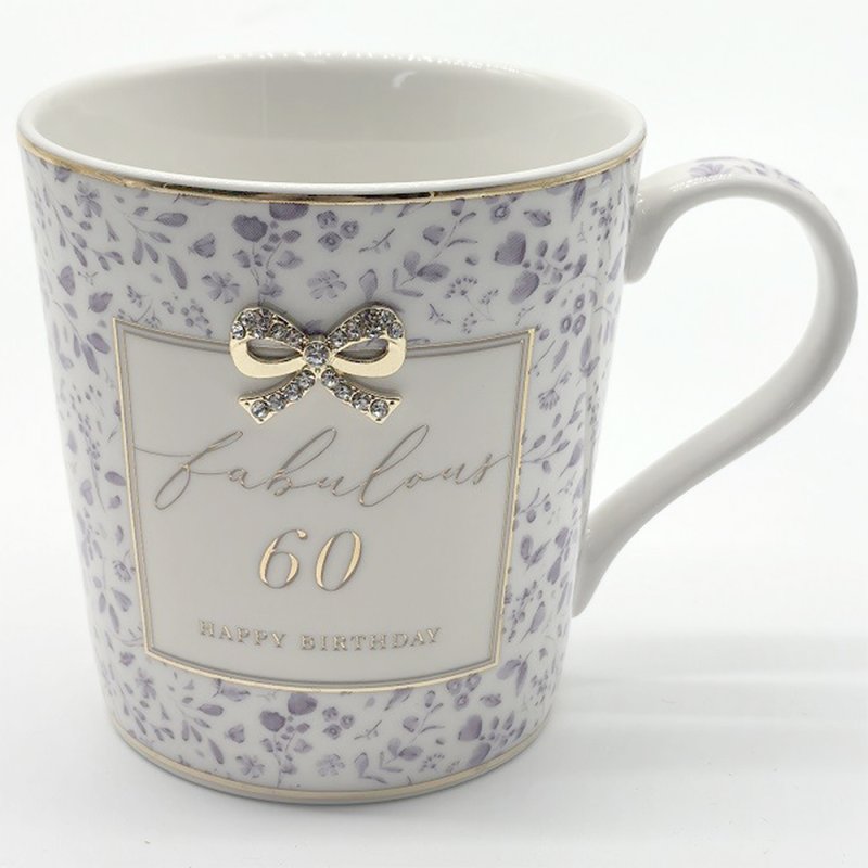 Lesser & Pavey MADELAINE 60TH BIRTHDAY MUG LP34287