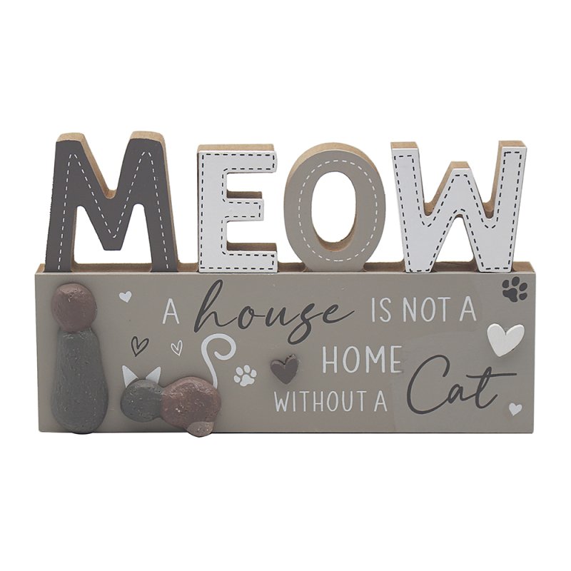 lesser & pavey MEOW PLAQUE LP73259