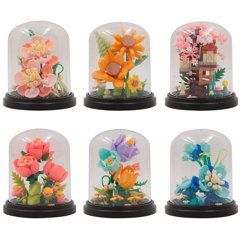 Lesser & Pavey MINI BRICKS FLOWERS 6 ASST LP76564