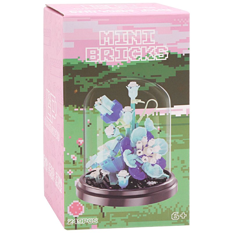 Lesser & Pavey MINIBRICKS BLUE CARNATION LP76562