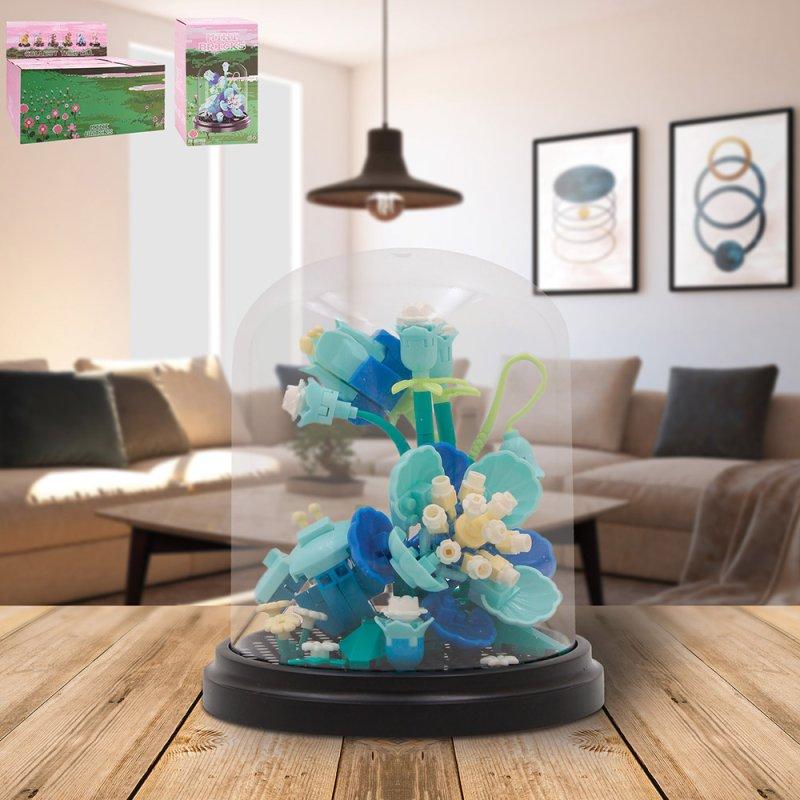 lesser & pavey MINIBRICKS BLUE CARNATION LP76562