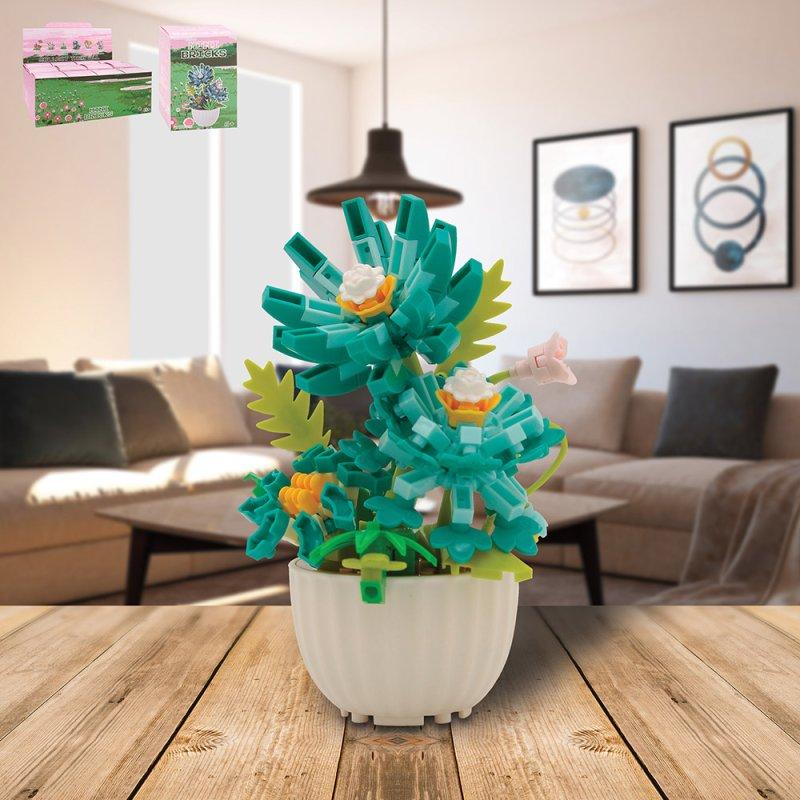 lesser & pavey MINIBRICKS BLUE GERBERA LP76554