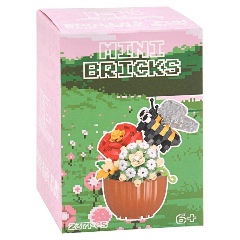 Lesser & Pavey MINIBRICKS FLOWERS WITH BEE LP76545