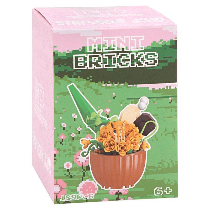 Lesser & Pavey MINIBRICKS FLOWERS WITH SNAIL LP76547