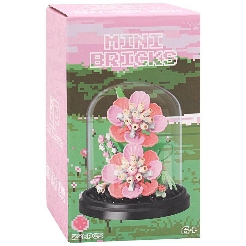 Lesser & Pavey MINIBRICKS PINK CARNATION LP76563