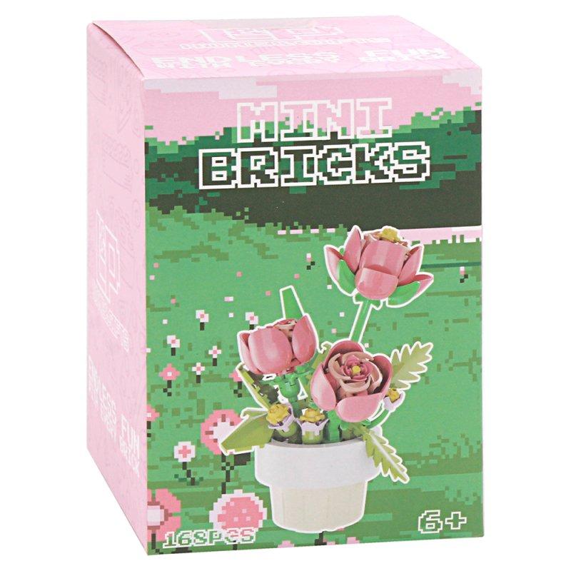 Lesser & Pavey MINIBRICKS PINK ROSES LP76551