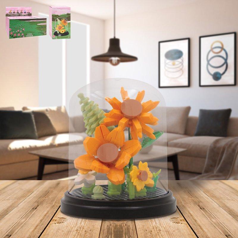 lesser & pavey MINIBRICKS SUNFLOWERS LP76558