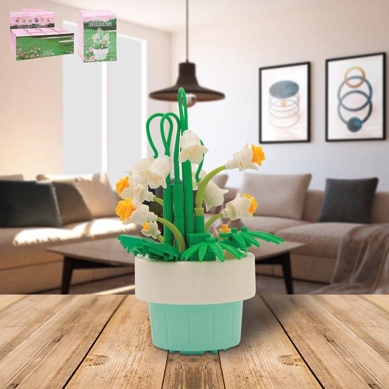 lesser & pavey MINIBRICKS WHITE SNOWDROPS LP76553