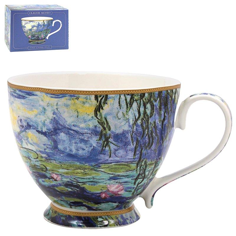 Lesser & Pavey MONET FOOTED MUG WATERLILLIES LP96706