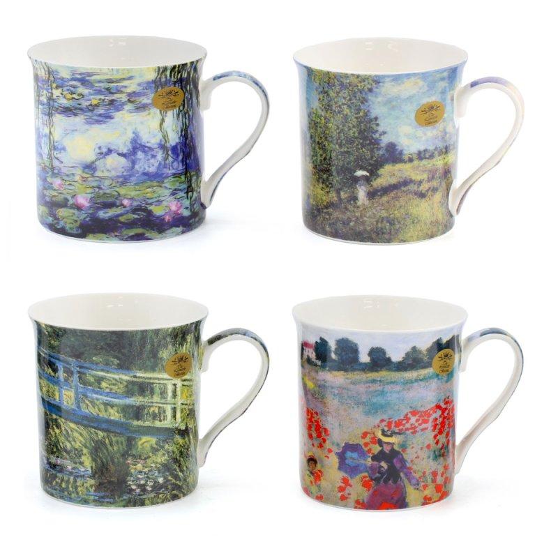 Lesser & Pavey MONET MUGS SET OF 4 LP93066