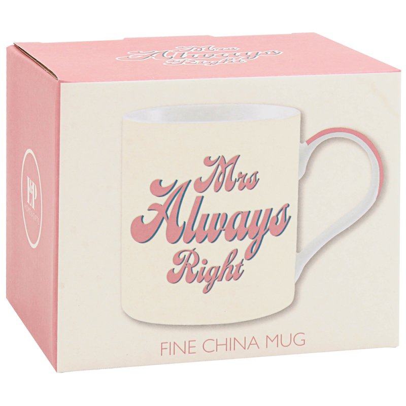 Lesser & Pavey MRS ALWAYS RIGHT MUG LP96796
