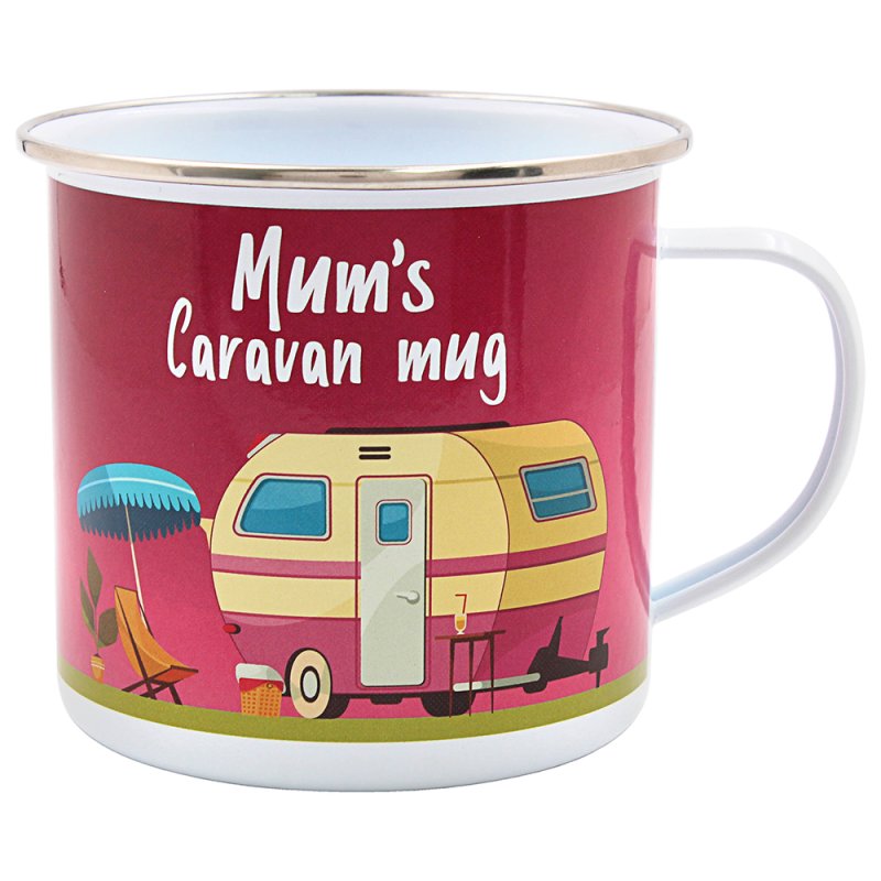 lesser & pavey MUM'S CARAVAN TIN MUG LP96613