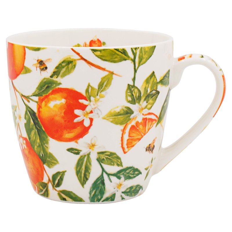 lesser & pavey ORANGES & LEMONS BREAKFAST MUG LP96923